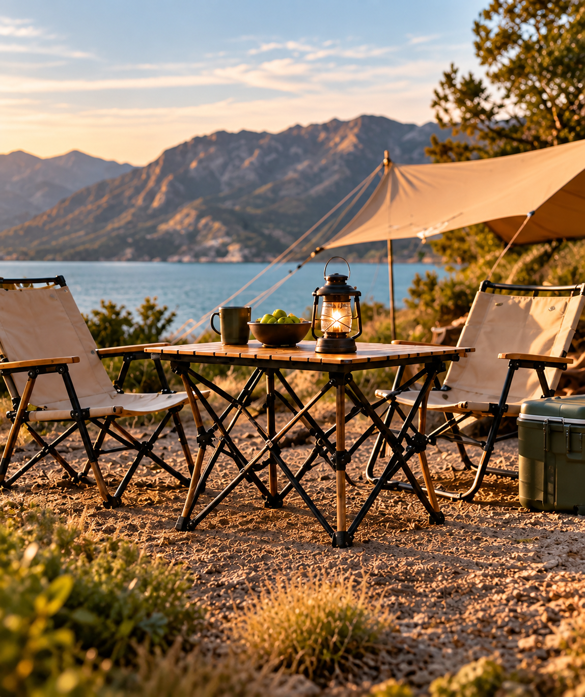 Outdoor folding tables, folding chairs and camping products