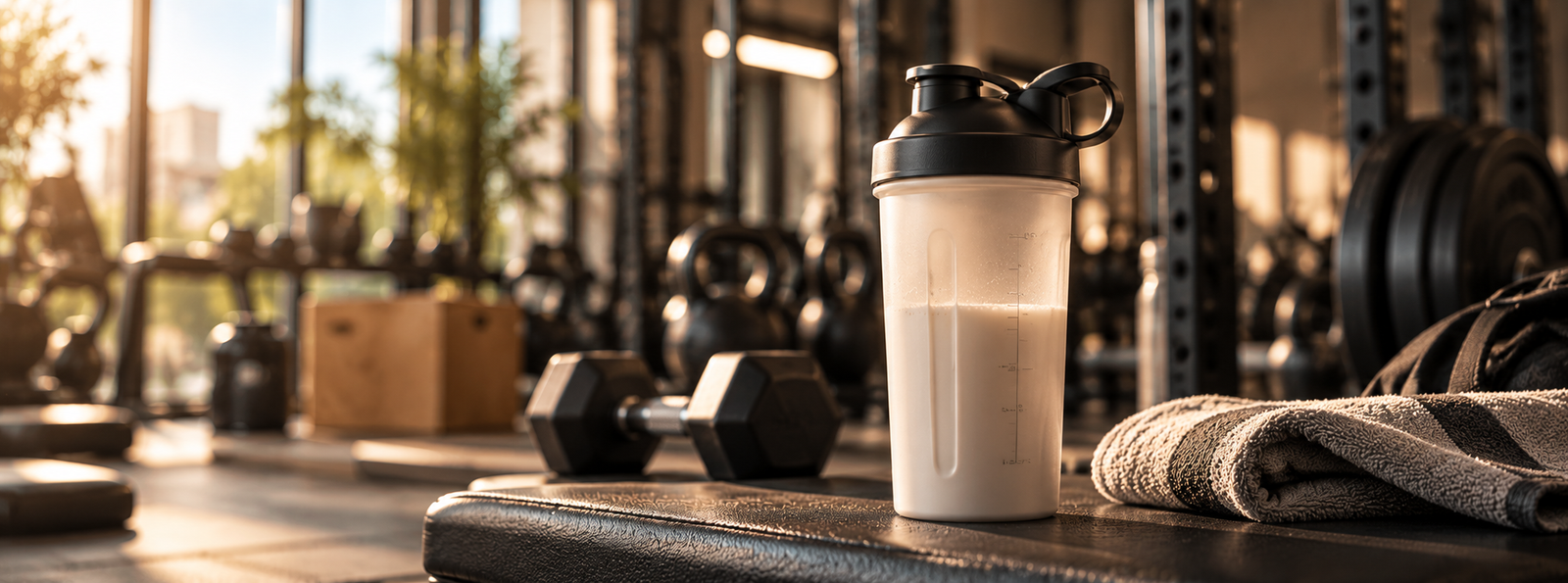 Shaker bottles for fitness and wellness