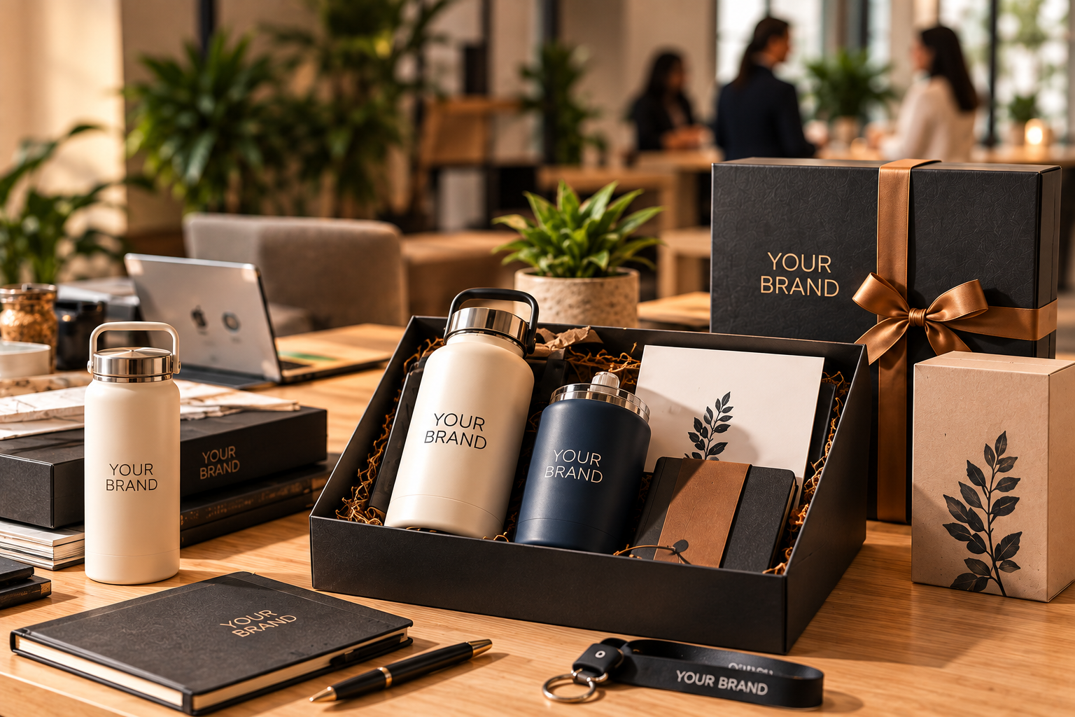 Custom drinkware for corporate and employee programs