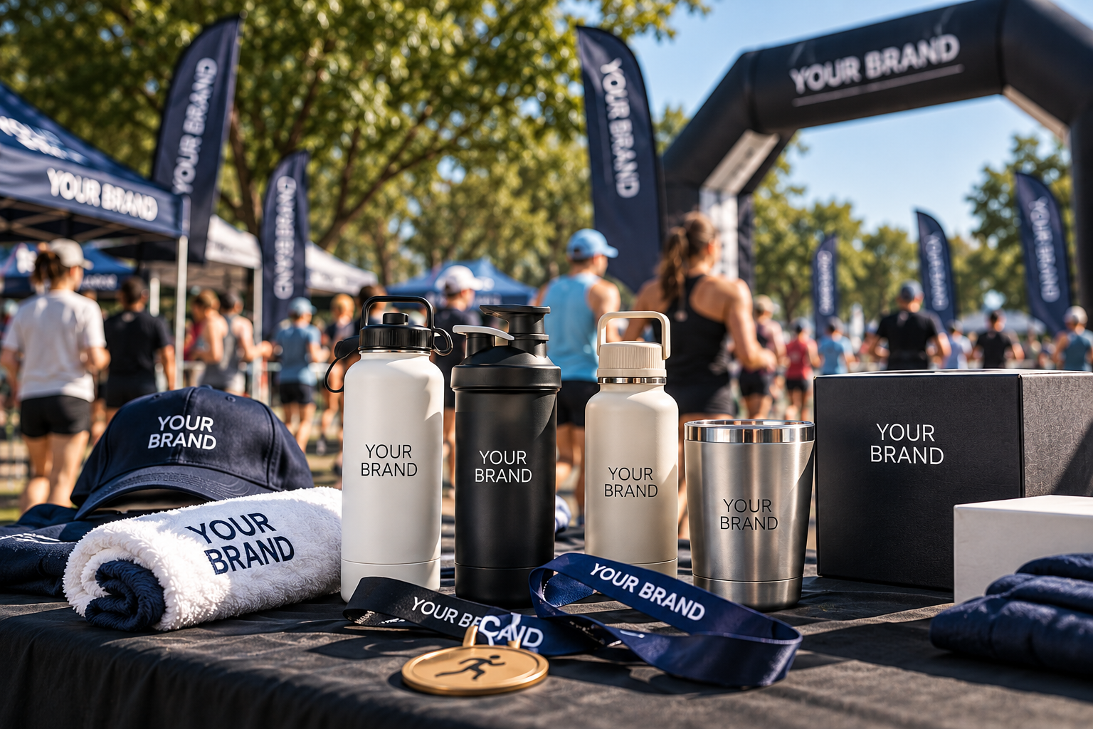 Custom drinkware for events and brand activations