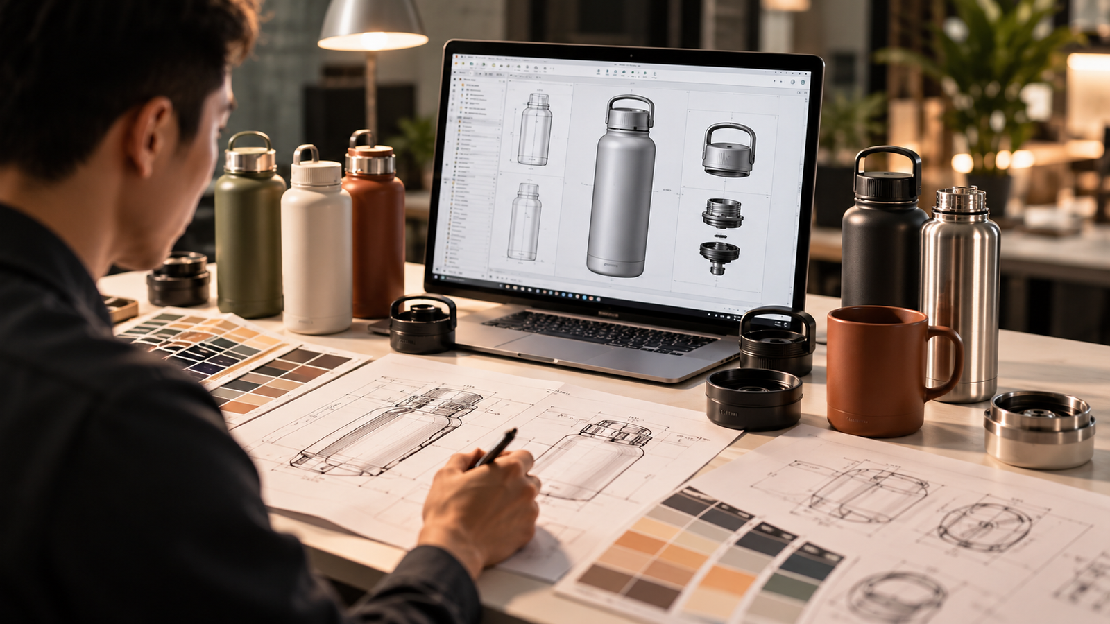 Drinkware design and development process