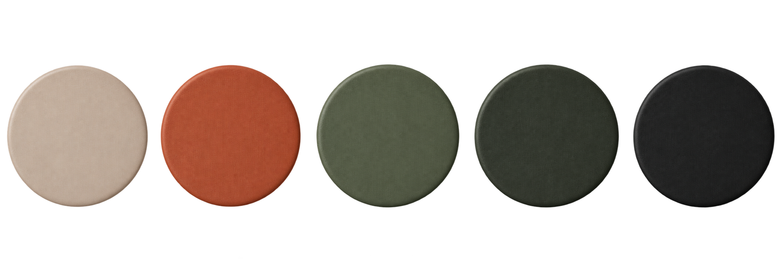 Drinkware colors and finishes