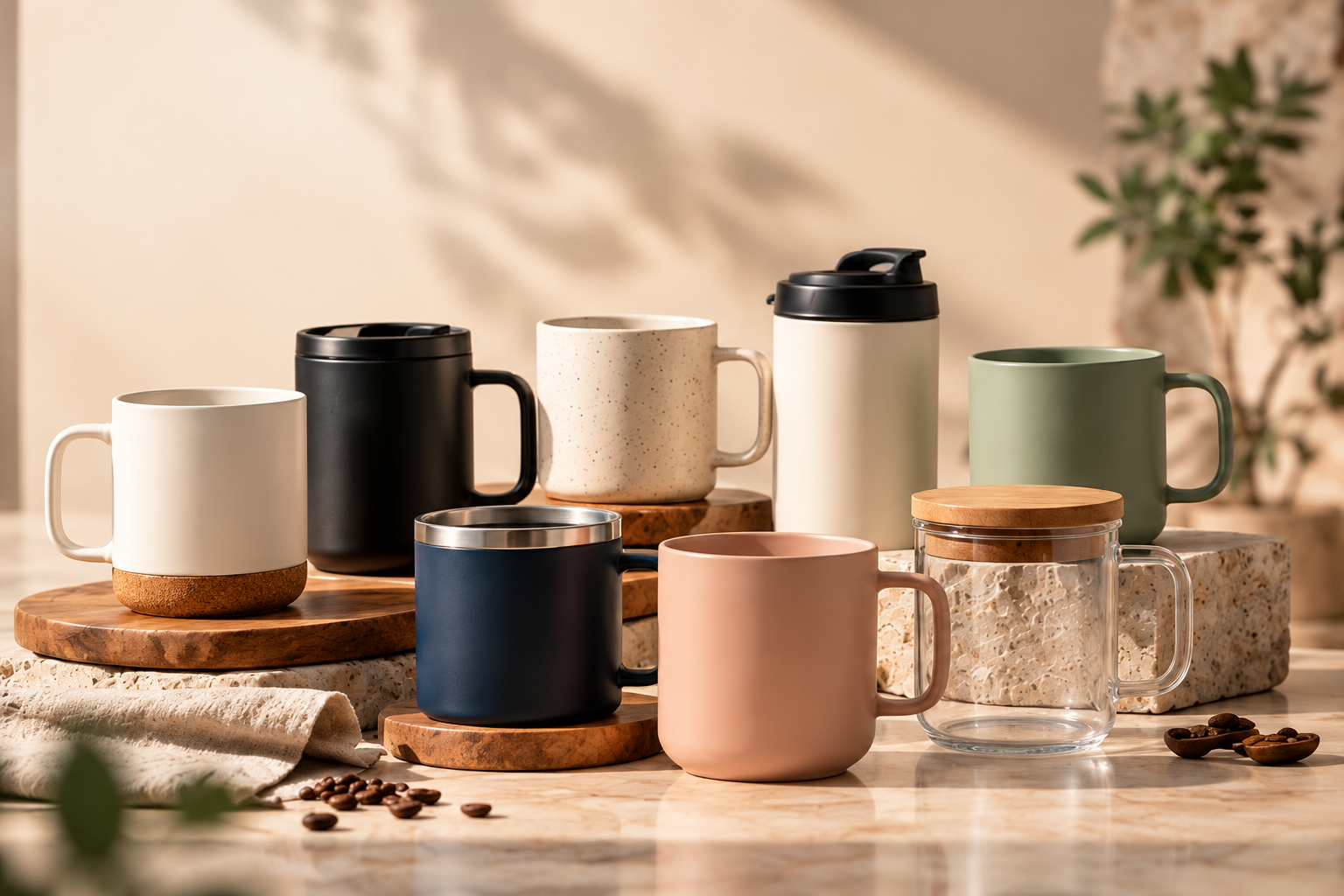 Custom mugs for office, hospitality, gifting and promotional programs