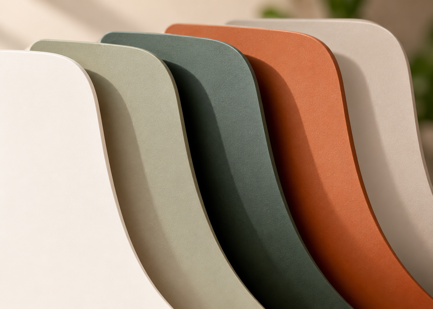 Custom drinkware colors and surface finishes