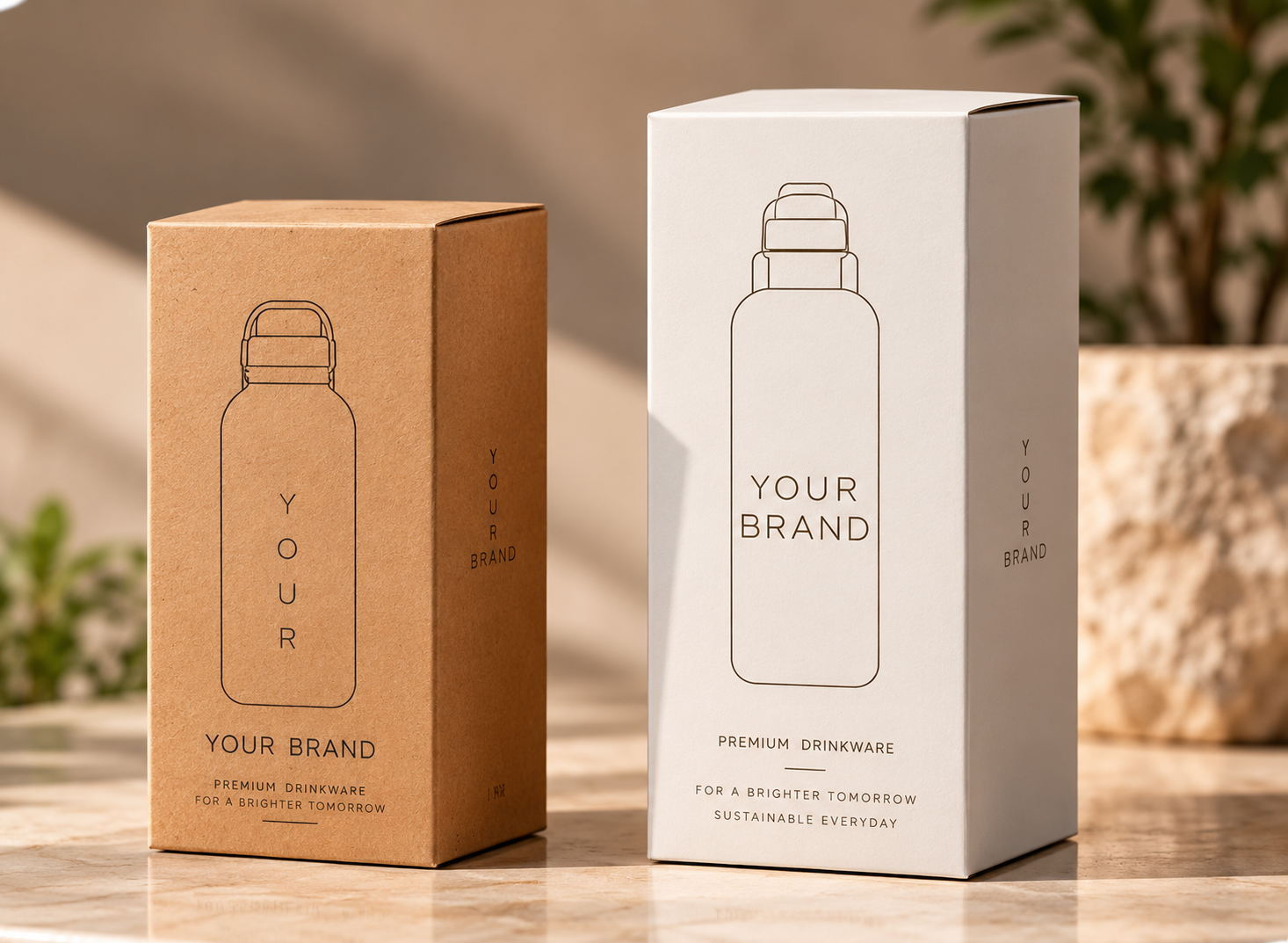 Custom retail, gift and project packaging for drinkware