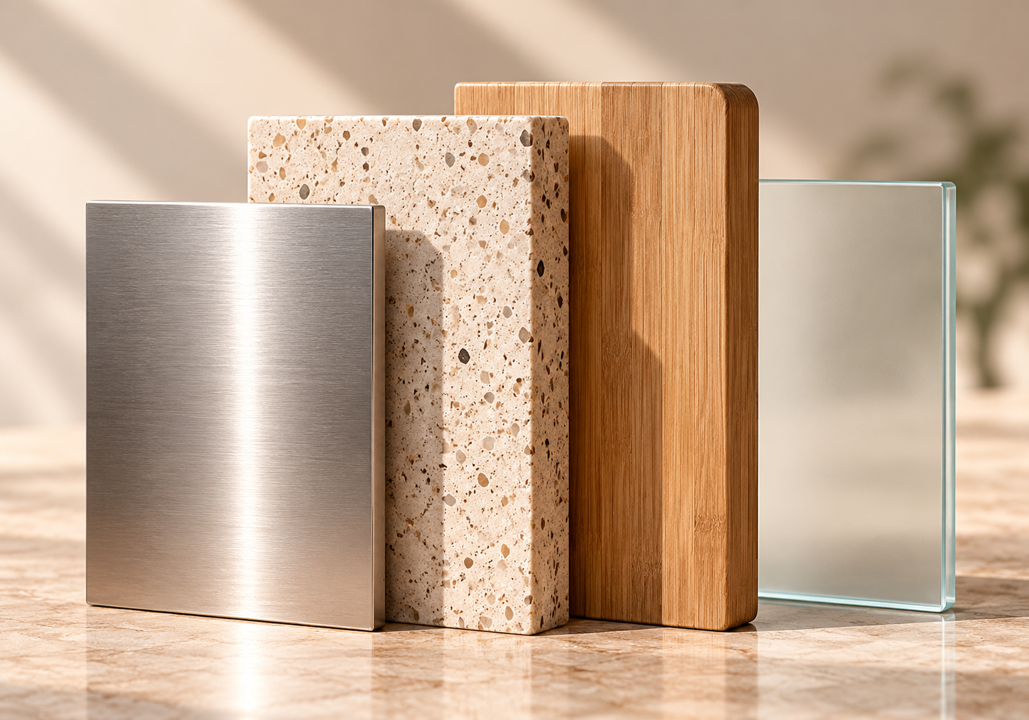 Material options for custom drinkware